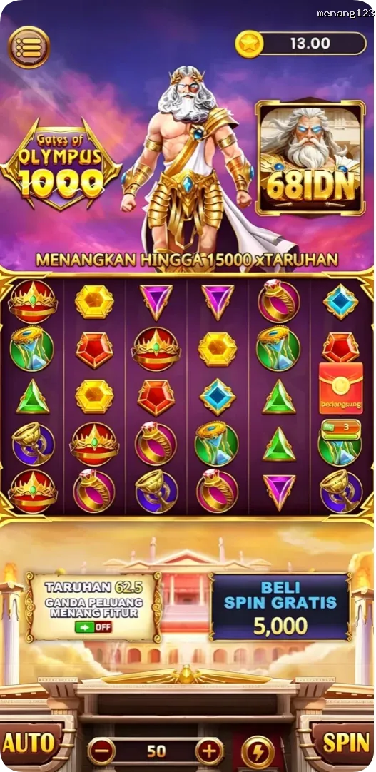 menang123 Tangkapan Layar - APK Resmi